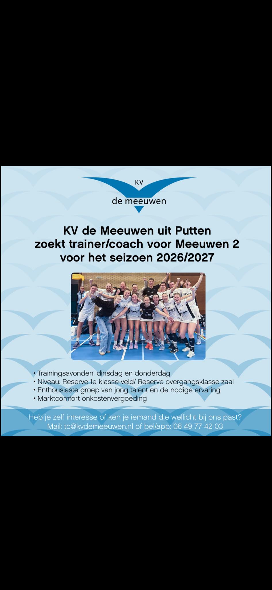 Trainer/Coach voor Meeuwen 2